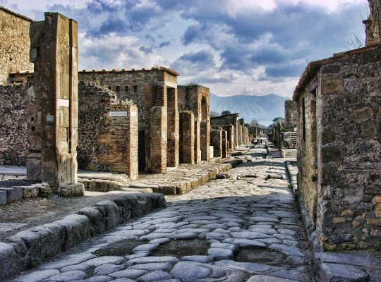 Pompeja Itālijā ir īpaša pilsēta