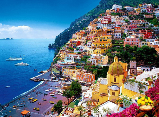 Amalfi piekraste Itālijā ir skaista! 2021. gads